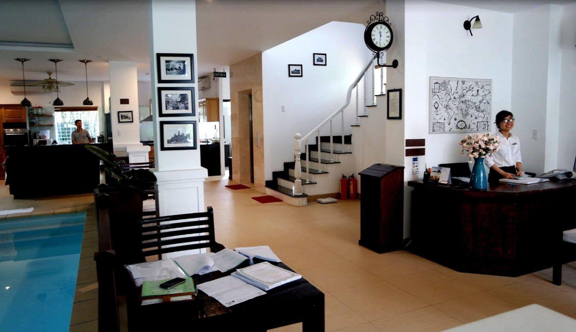 Frangipani Boutique Hotel Дананг Экстерьер фото
